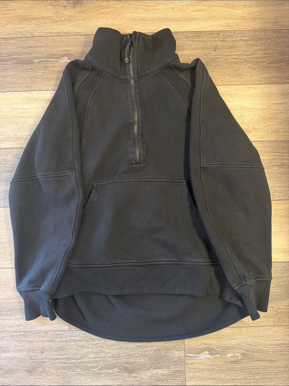 Lululemon Scuba Oversized Funnel-Neck Half Zip